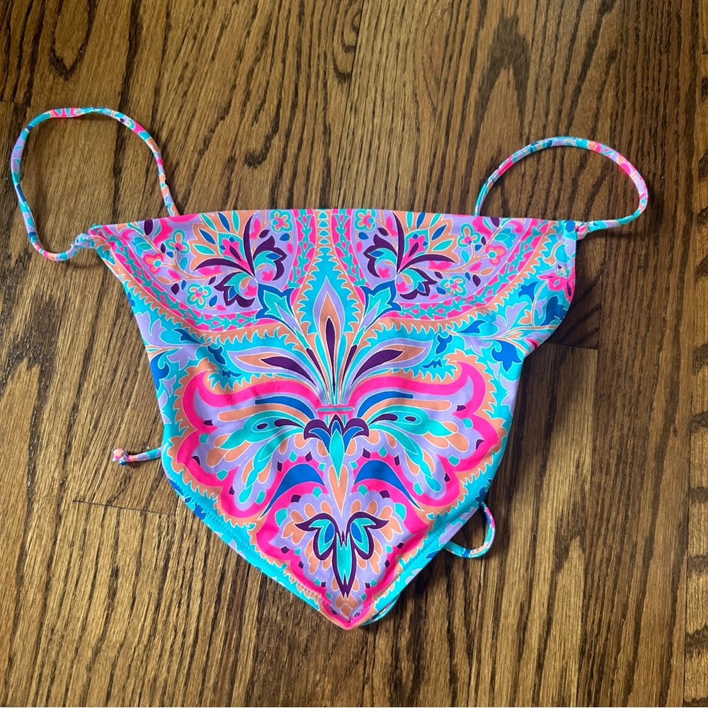 FRANKIES BIKINIS bandana top